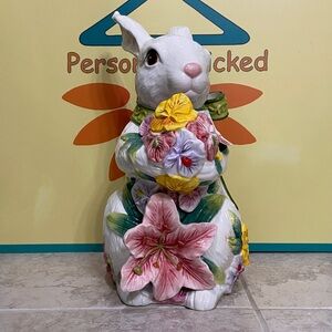 Corner Ruby Bunny Figurine